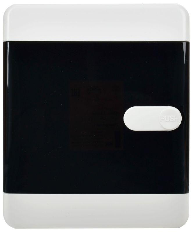 Корпус ЩРН-П-4 UNION Compact IP41 черн. прозр. дверь пластик. IEK UIC-KP12-N-04-41-K01