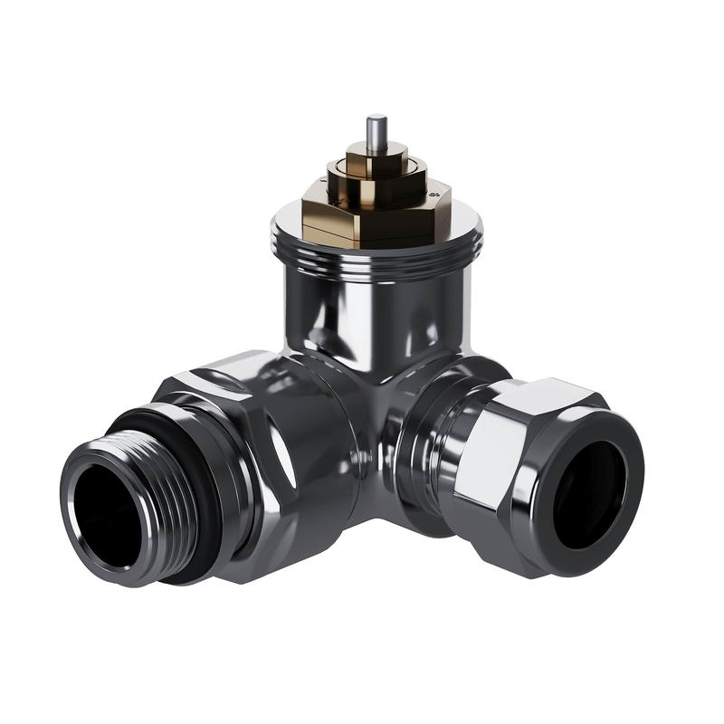 Набор термостатический трехосевой Design Pro 15мм М30х1.5 хром Royal Thermo НС-1646646