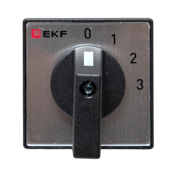 Переключатель кулачковый ПК-1-101 1п 10А "0-1-2-3" EKF pk-1-101-10