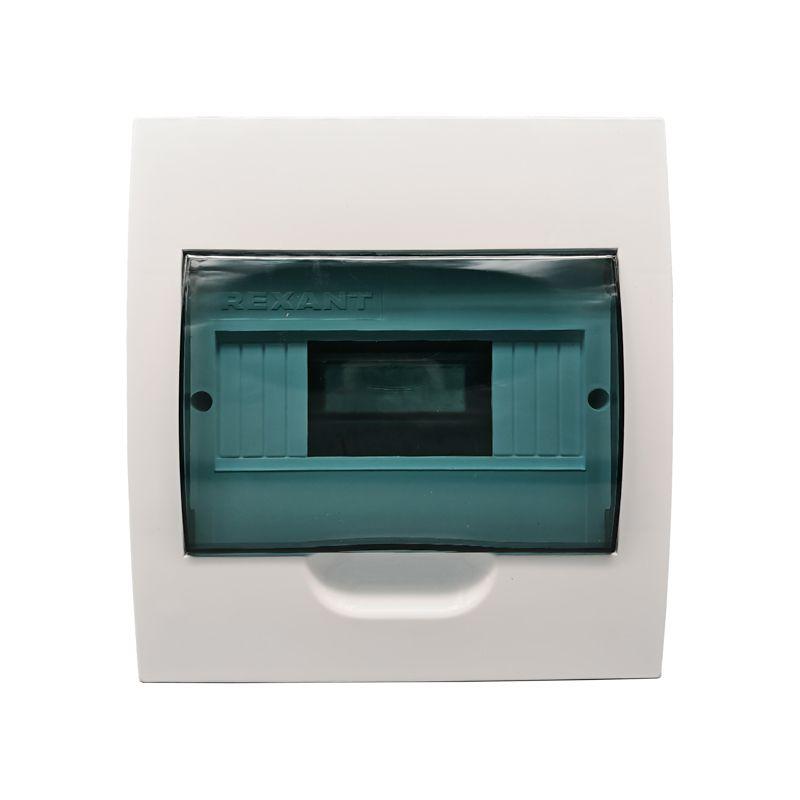 Бокс ЩРВ-П-8 IP41 пластик. бел. Rexant 11-0208