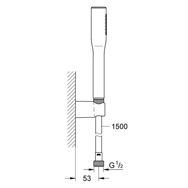 Душевой гарнитур Grohe Euphoria Cosmopolitan Stick 27369000