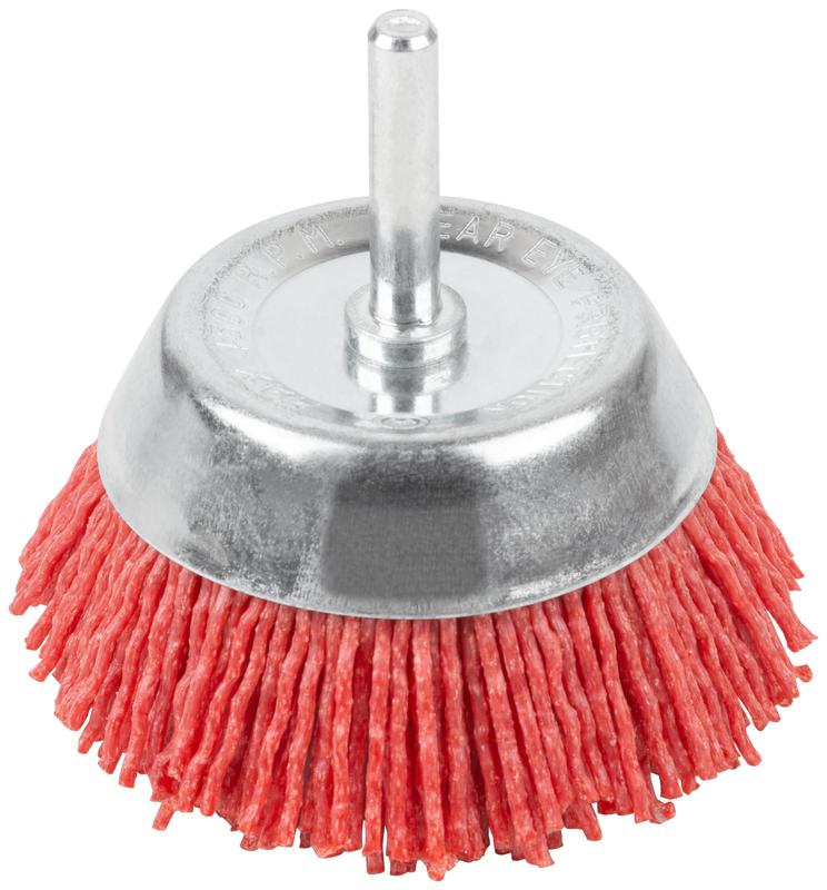 Щетка для дрели тип "Чашка" нейлон 75мм Profi Cutop 82-543