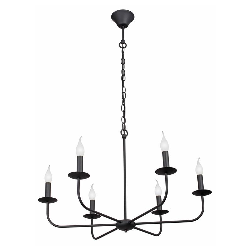 Люстра 6xE14 макс. 40Вт Vitaluce V3985-1/6