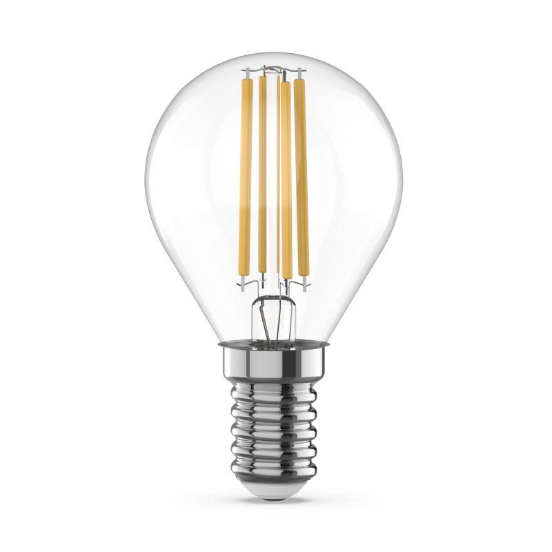 Лампа светодиодная филаментная Basic Filament 4Вт Шар 3000К E14 480лм GAUSS 50512142