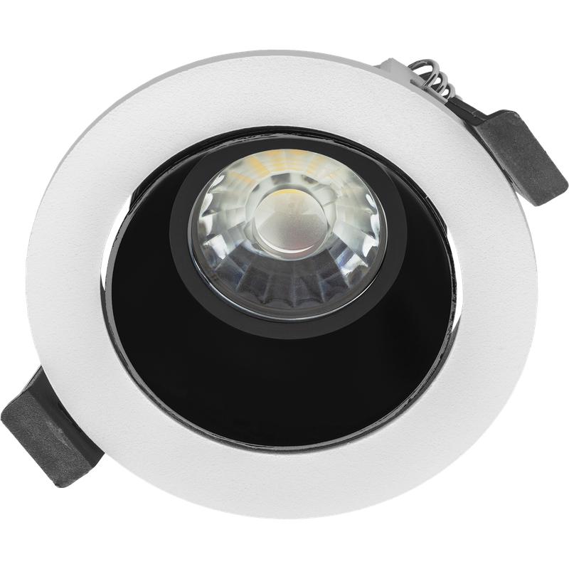 Рамка круглая ADJUSTABLE UGR/R бел./черн. СТ 2902000130