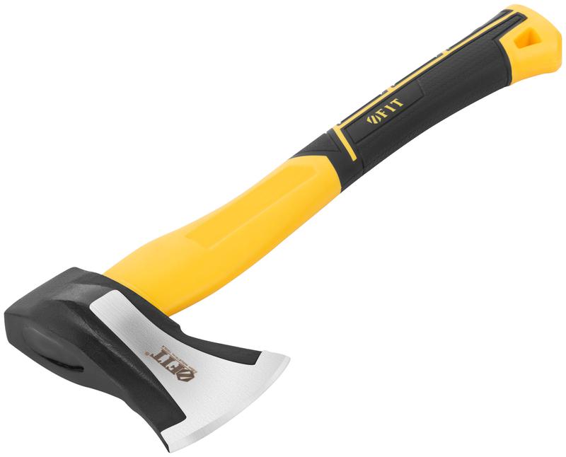 Топор-колун "ушастый" кованый 1000г фибергласовая ручка FIT 46171