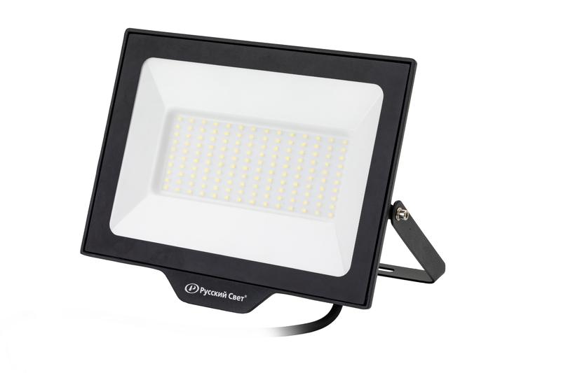 Прожектор светодиодный СДО FL 10 C 100W VW 840 BK CL 277х220х30мм 100Вт 4000К IP65 уличный черн. Русский Свет 15081023279