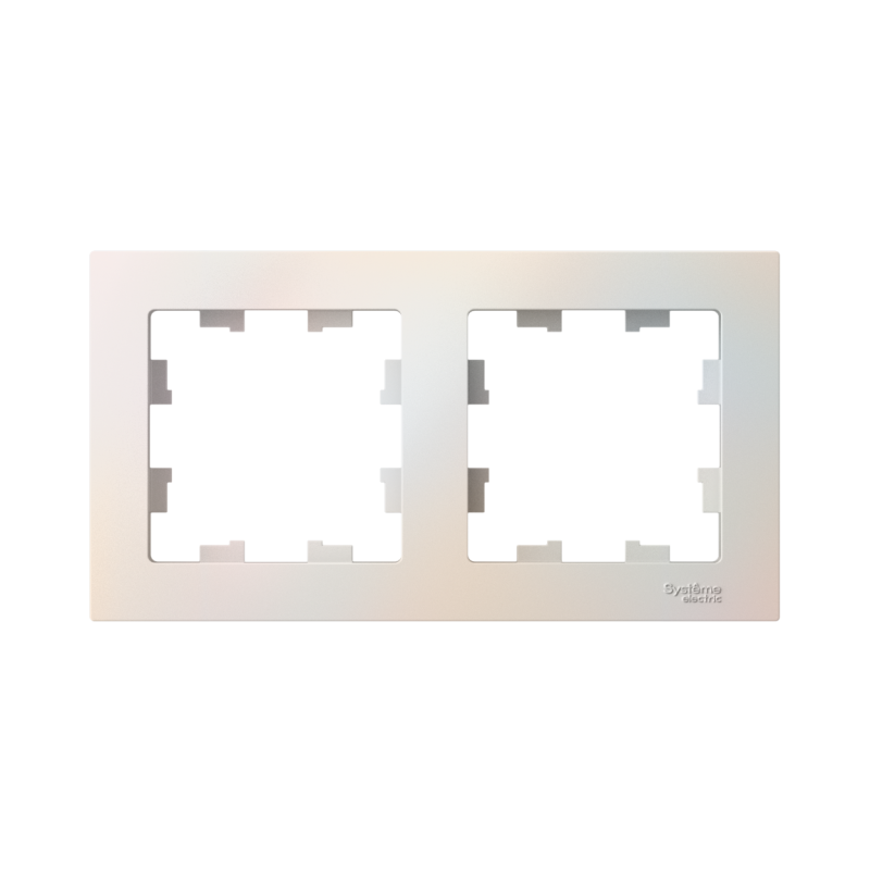 Рамка 2-м AtlasDesign универс. жемчуж. SE ATN000402