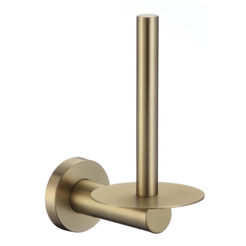 Держатель для туалетной бумаги Savol S-005652C-1, матовое золото