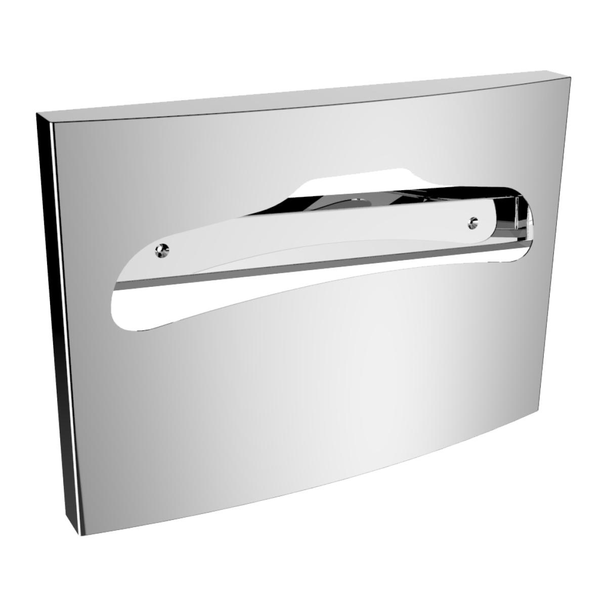 Диспенсер для туалетных накладок из нержавеющей стали. глянцевый, 04026.2.b