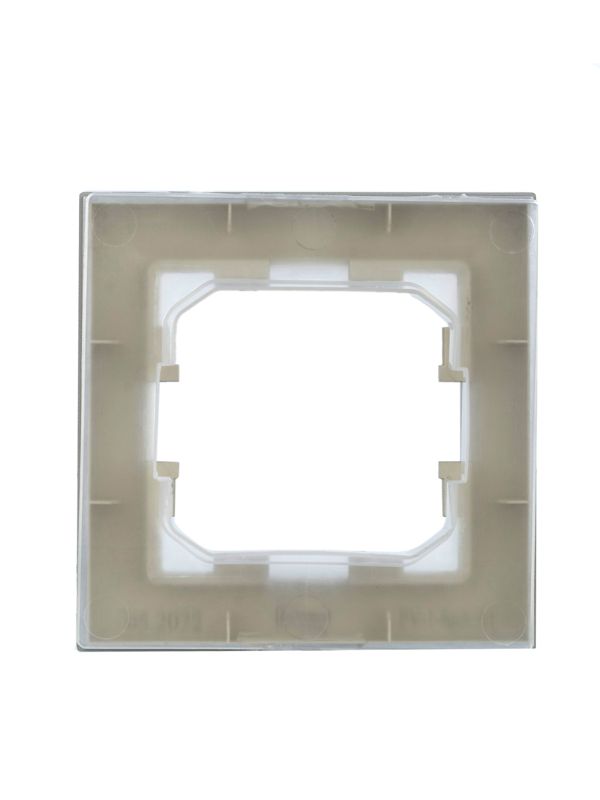 Рамка 1-м IP44 BRITE РУ-1-БрА-44 алюм. IEK BR-M12-44-K47