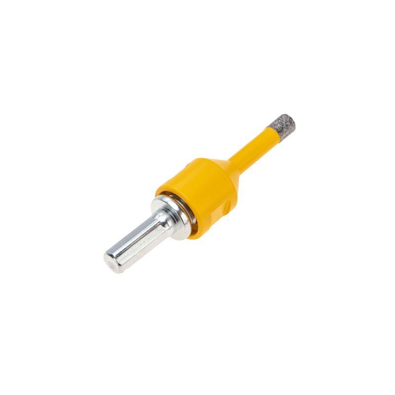 Коронка алмазная профессиональная по керамограниту и железобетону М14 вакуумное спекание 8мм для УШМ Kranz KR-92-1002