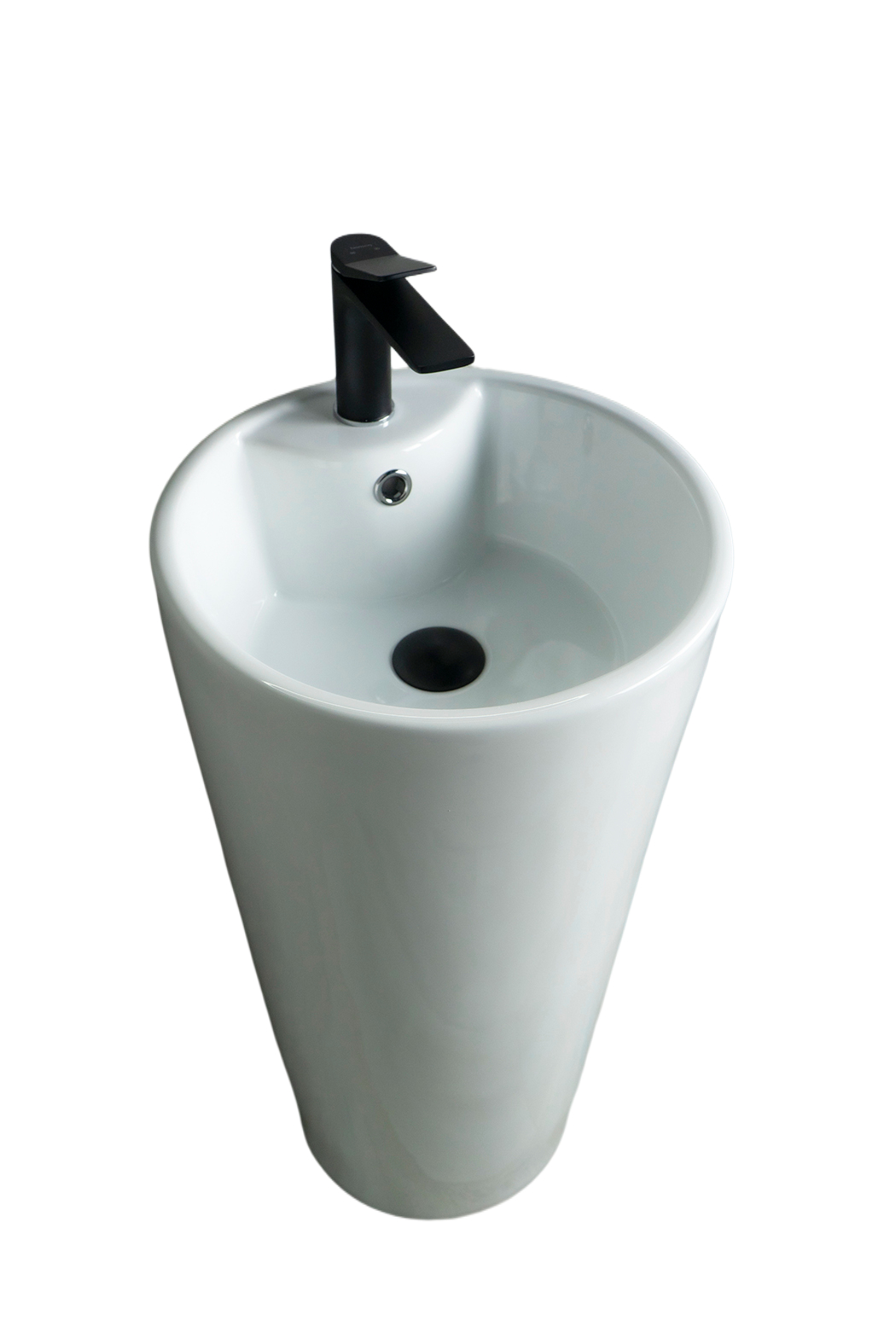 Раковина Gid Nb131 81112 накладная белая 40x40x84