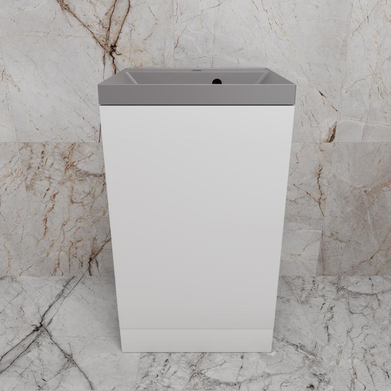 Тумба напольная "МОНО 50" под ASTI 50, белый софт