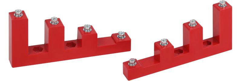 Изолятор шинный ступенчатый NO-224-159 ИСв4-30 М8 с болтами 15кВ Эра Б0065677