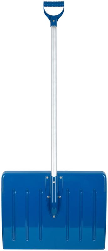 Лопата для уборки снега большая Профи 550х420х1350мм алюм. черенок; поликарбонат. FIT 68119