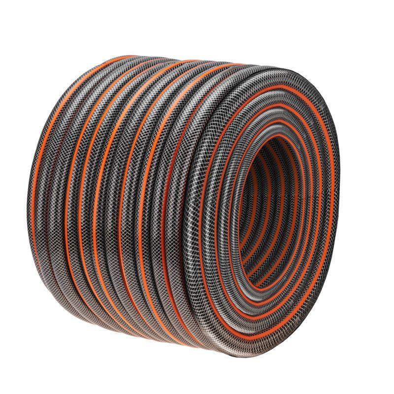 Шланг поливочный ПВХ 3-х слойный армированный 3/4дюйм 50м Стандарт Плюс ЧЕТЫРЕ СЕЗОНА 62-0227-1