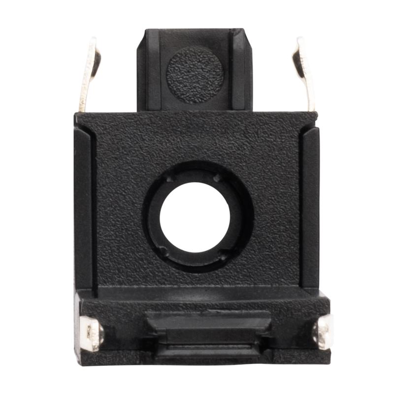 Коннектор MTR16 CV-BL V-обр. накладной шинопровод низковольтный Pro черн. JazzWay 5057319