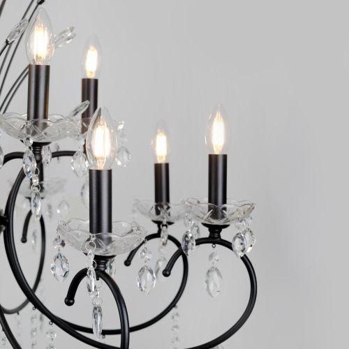 Люстра Anamaria 2097-312 40Вт 12хE14 классика Rivoli Б0066449