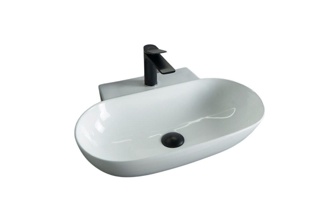 Раковина Gid N9234 51133 накладная белая 56x39x12.5