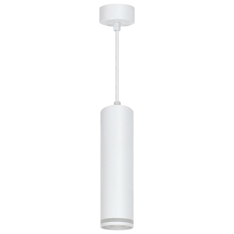 Светильник потолочный на подвесе MR16 35Вт 230В бел. D55хH200 ML1708 Barrel LUNA FERON 48081
