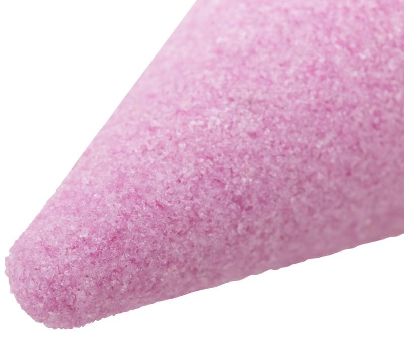 Шарошка абразивная по металлу хвостовик 6мм конус с закруглением 25х35мм FIT 36962