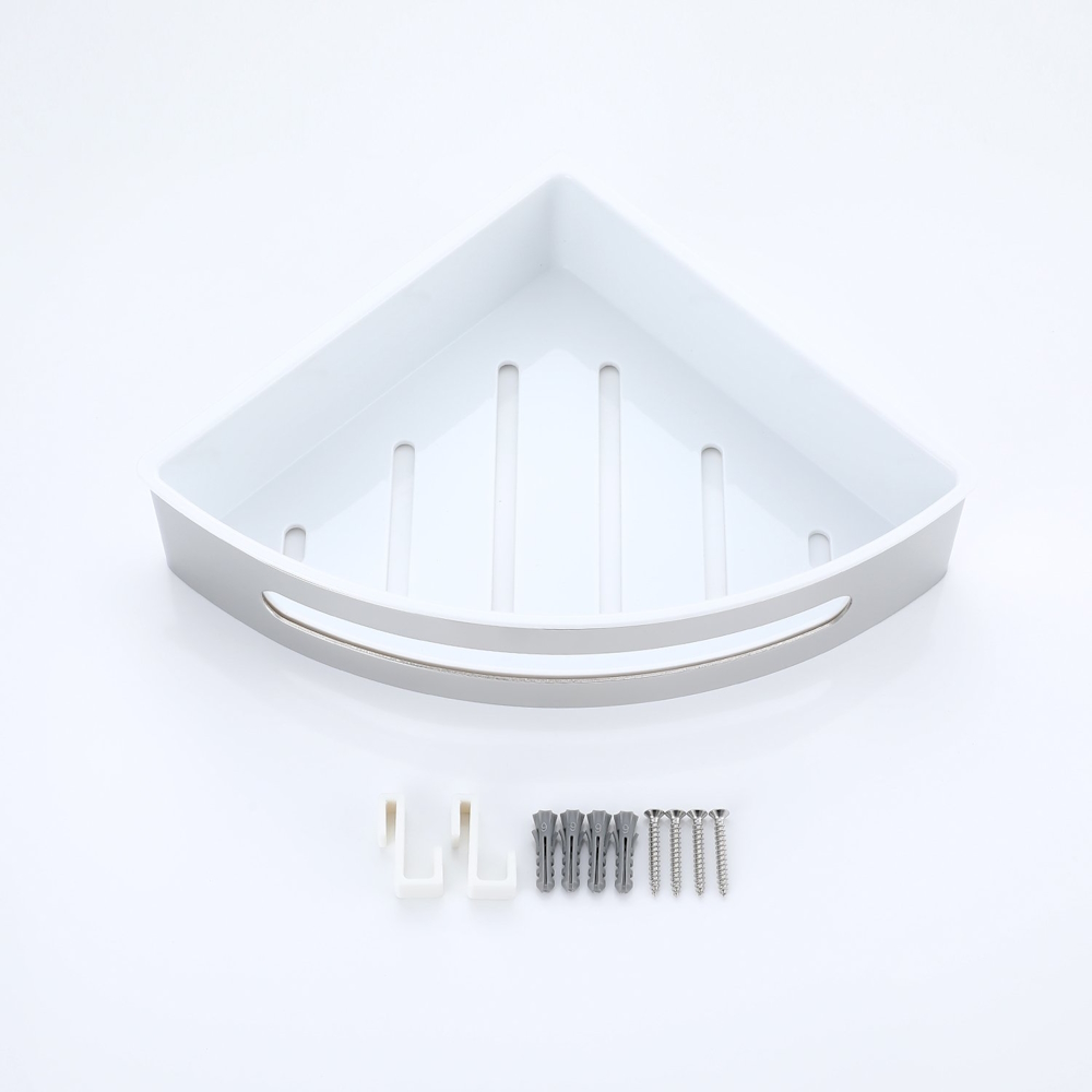 Полка для ванной комнаты угловая Raglo R340.01, хром