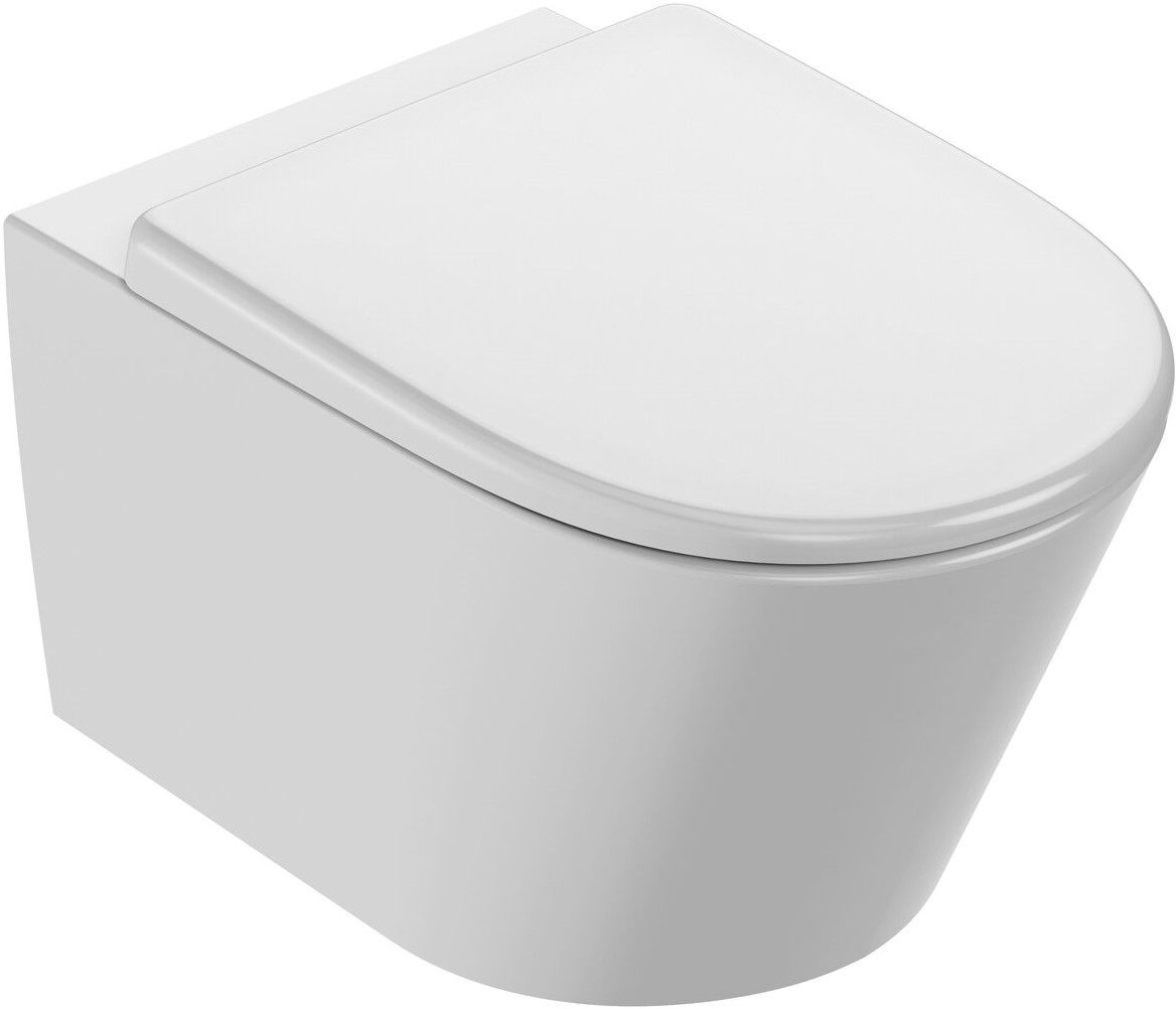 EDAB102-00 Унитаз подвесной Bastille 365х540 безободковый белый (БЕЗ СИДЕНЬЯ) Jacob Delafon (336527)