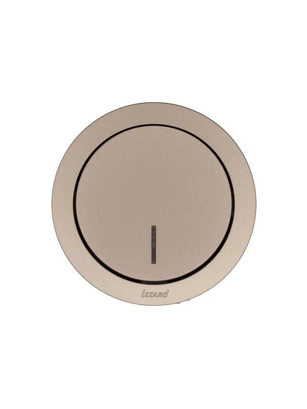 Выключатель 1-кл. СП OSEN 10А IP20 с подсветкой механизм титан LEZARD 743-3788-111