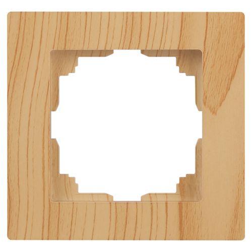 Рамка 1-м СП Accent 6-501-11 сосна Intro Б0063705