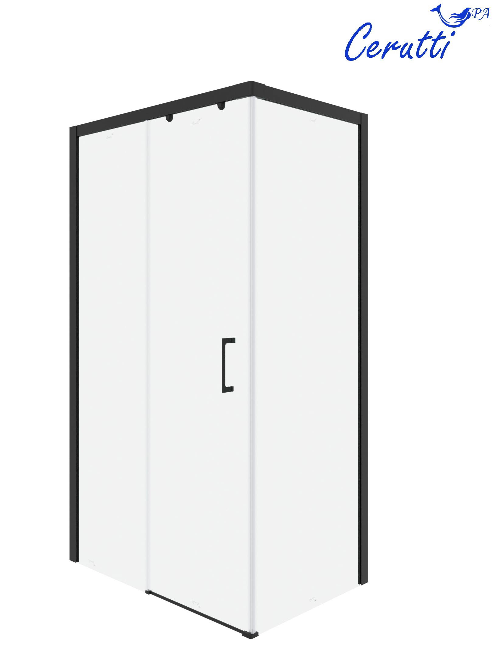 Ограждение VITO110B-L душевое Ceruttispa без поддона (80x110x195)