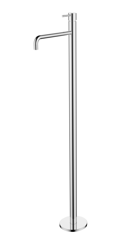 Смеситель для умывальника напольный Uno Chrome