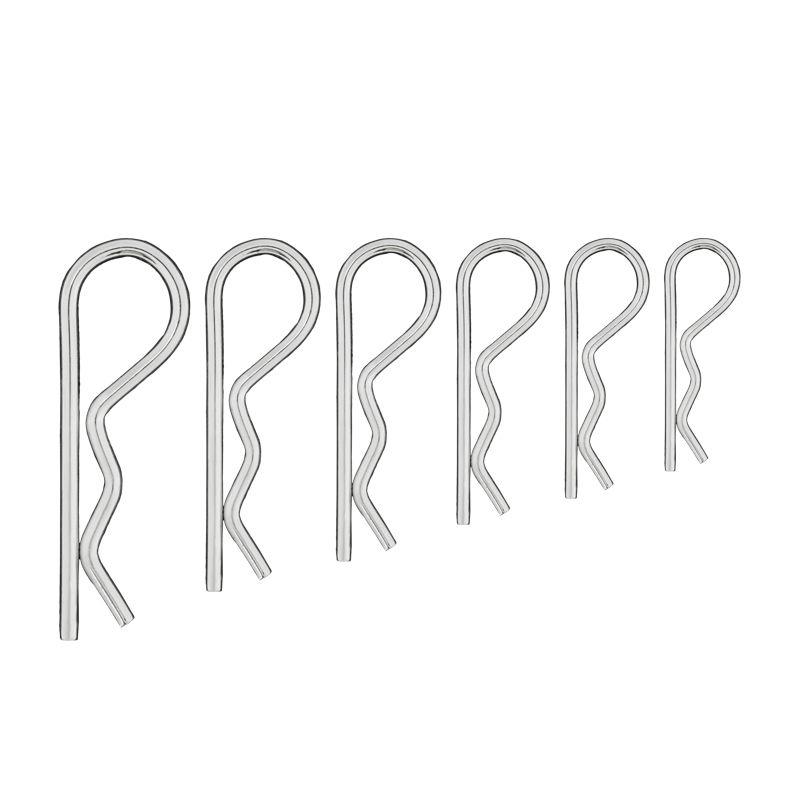 Набор игольчатых пружинных шплинтов (150шт/уп) Kranz KR-01-3101-15