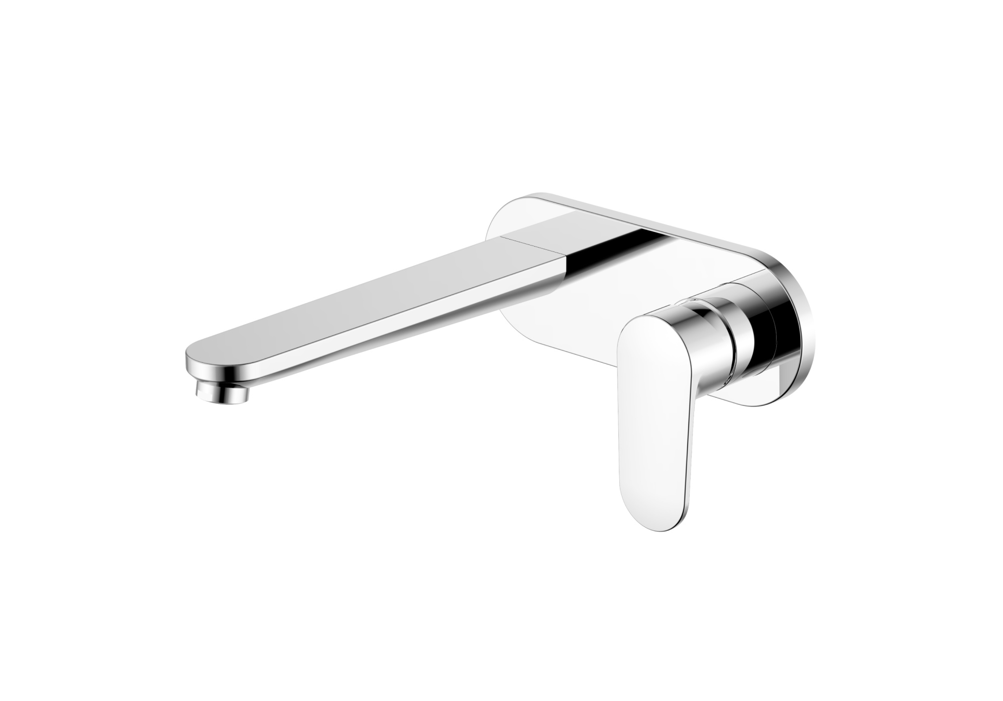 Смеситель Aquatek НИКА для раковины настенный (внешняя и скрытая часть) AQ1813CR         хром