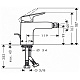 Смеситель Hansgrohe Logis 71200000 для биде