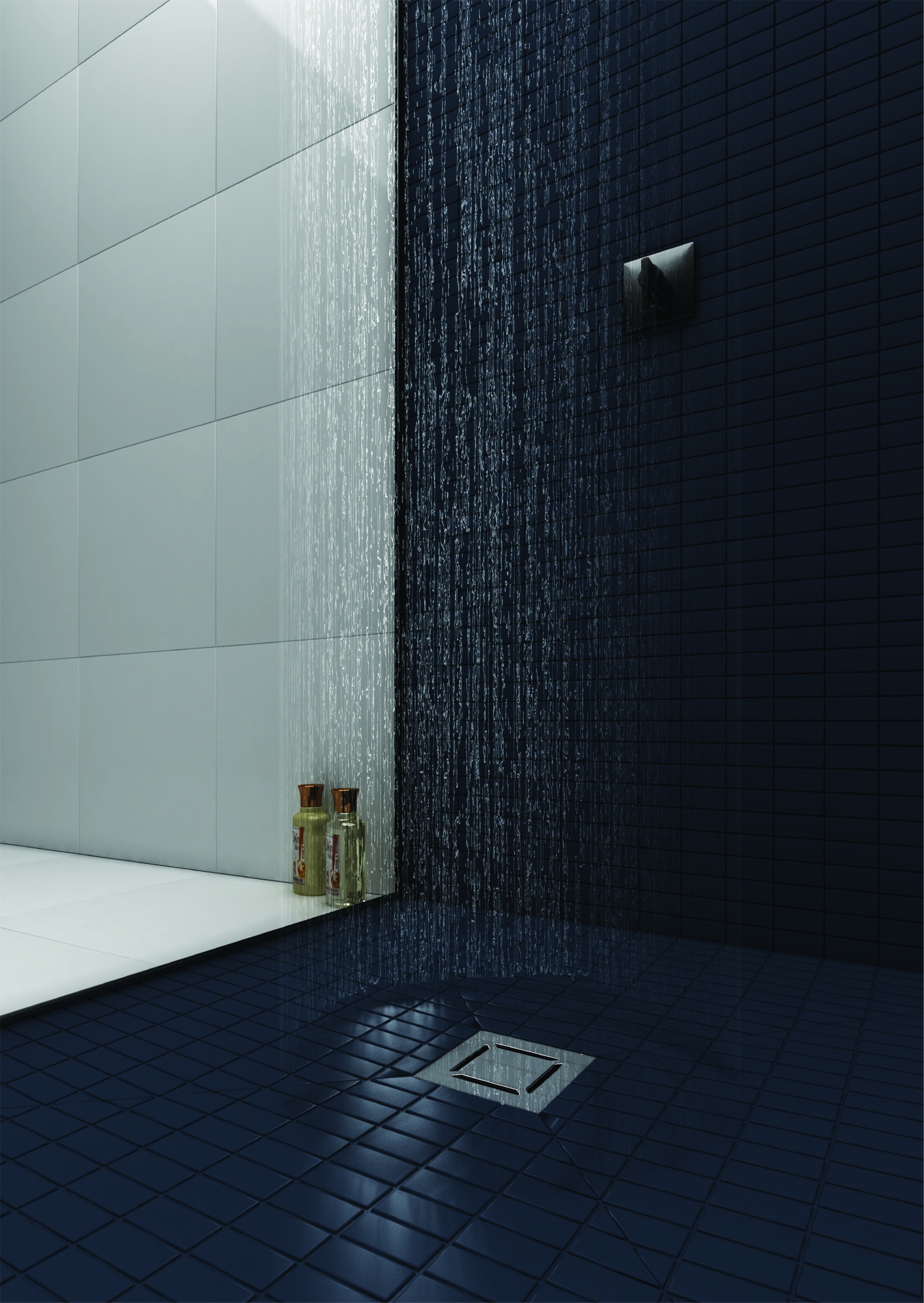 Душевой трап BERGES Wasserhaus PLATZ Norma 150х150 090059