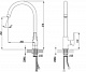 Смеситель для кухонной мойки Lemark Basis (LM3605C)