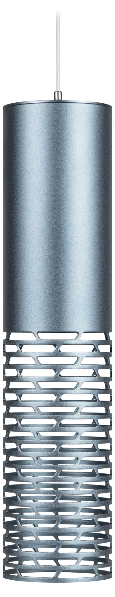 Светильник подвесной потолочный PL34 BL MR16 GU10 цилиндр синий