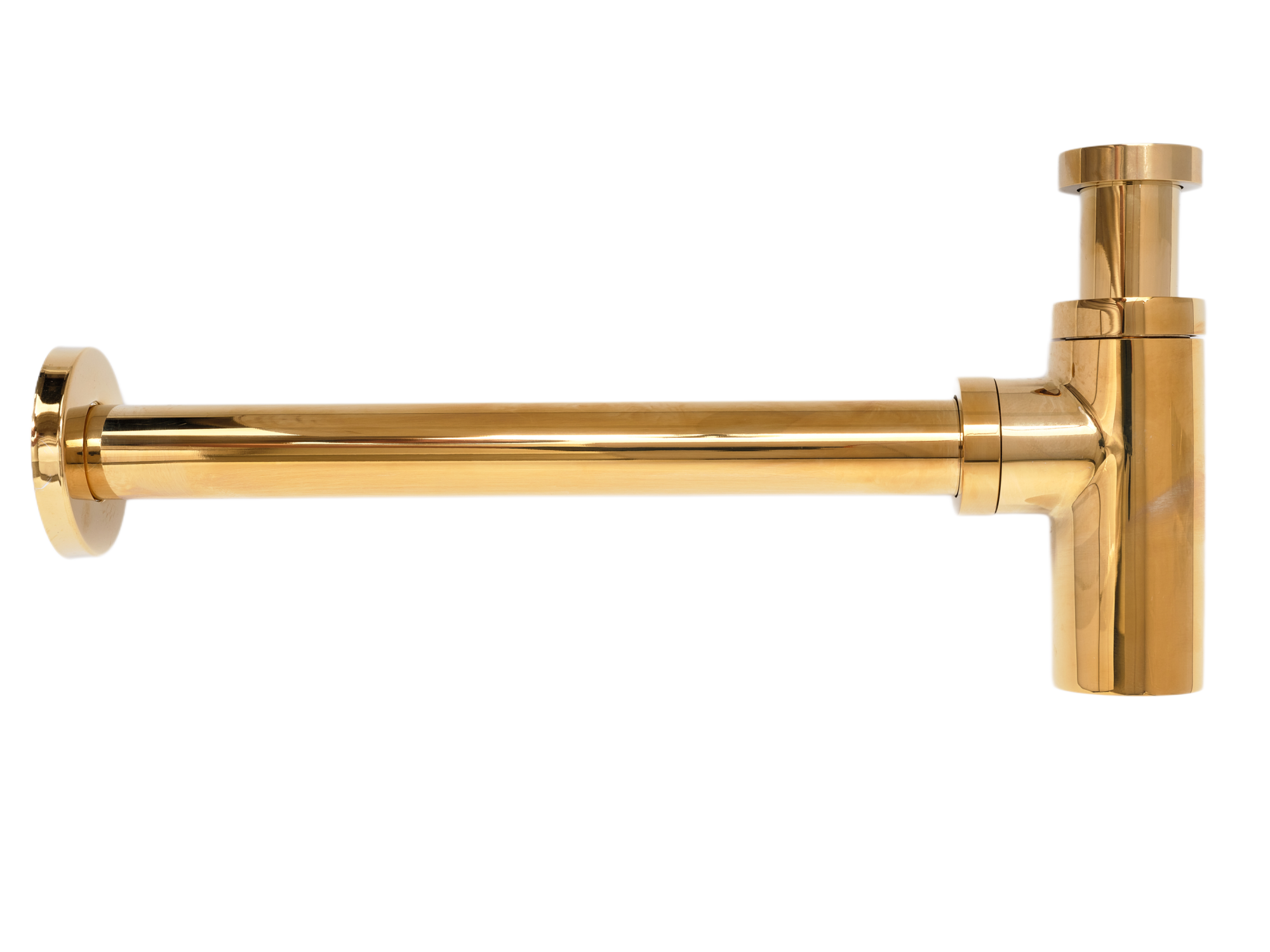 Сифон для раковины Gid G-64GD 75506S золотой