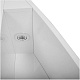 Шкаф-пенал для ванной De Aqua Эскалада RS0 L белый
