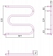 ЭПС СТИЛЬЕ №03 М-образный 500х500 (53 Вт) (Без покрытия) 00503-5050