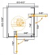 Душевой уголок CEZARES SLIDER-AH-2-80/90-90/100-BR-NERO