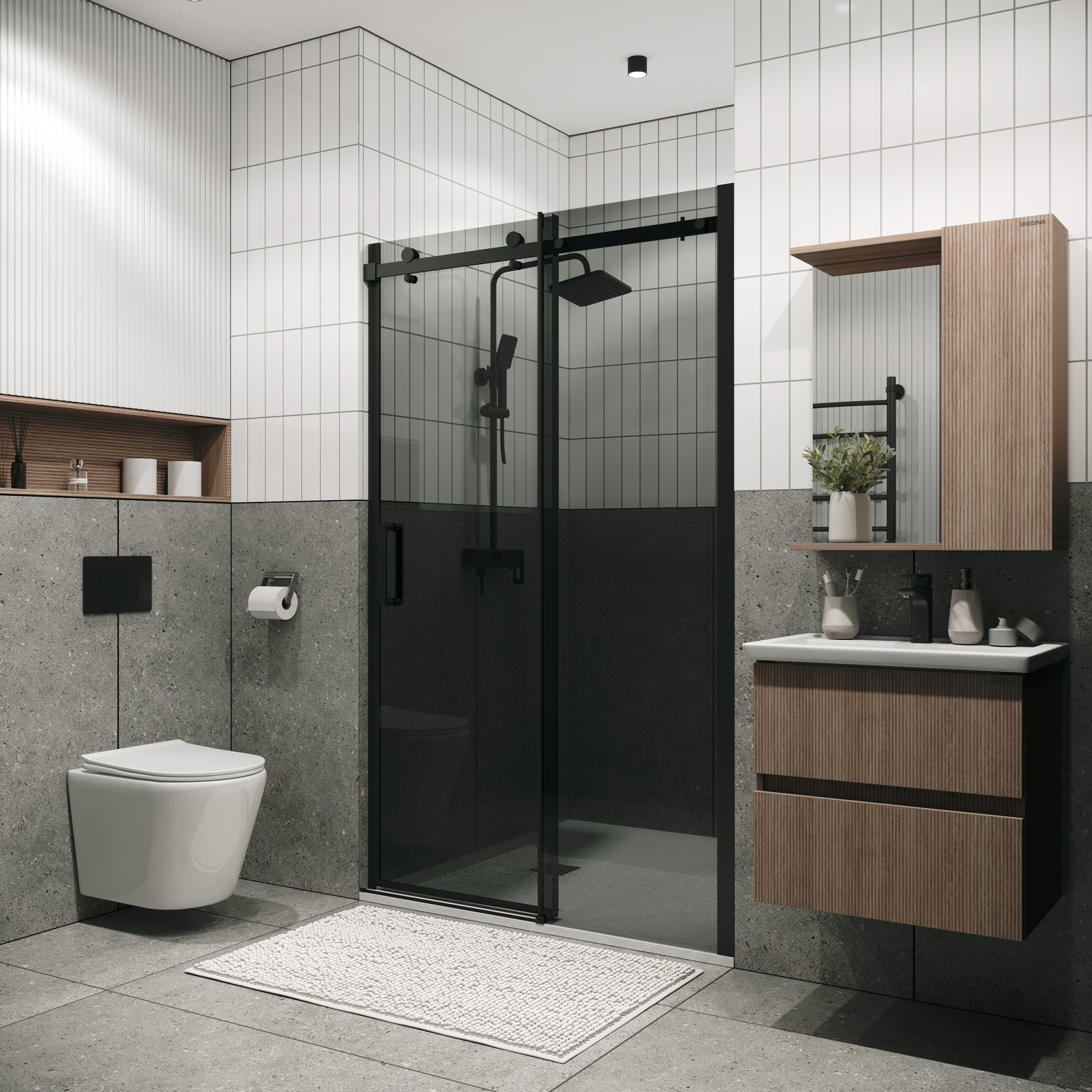 Дверь в нишу 100.K33.04.130.21.10 Classic (130*195)