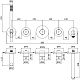 Смеситель для ванны с душем Paffoni Modular Box MDE001CR