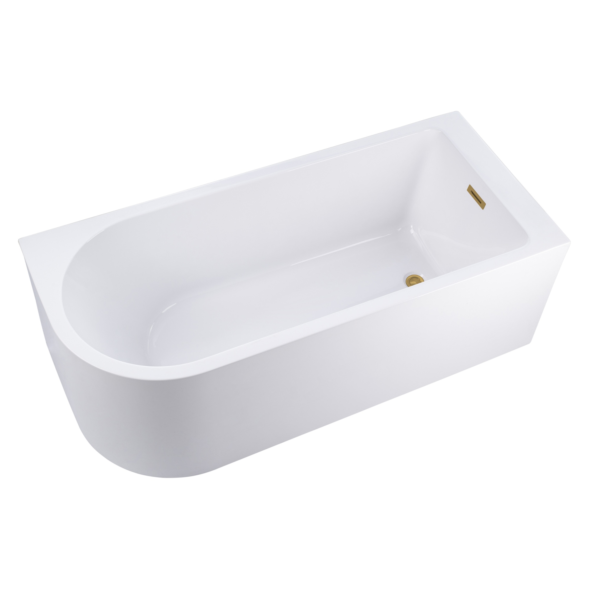 Ванна акриловая Swedbe Select 8843GO угловая отдельностоящая 170 см