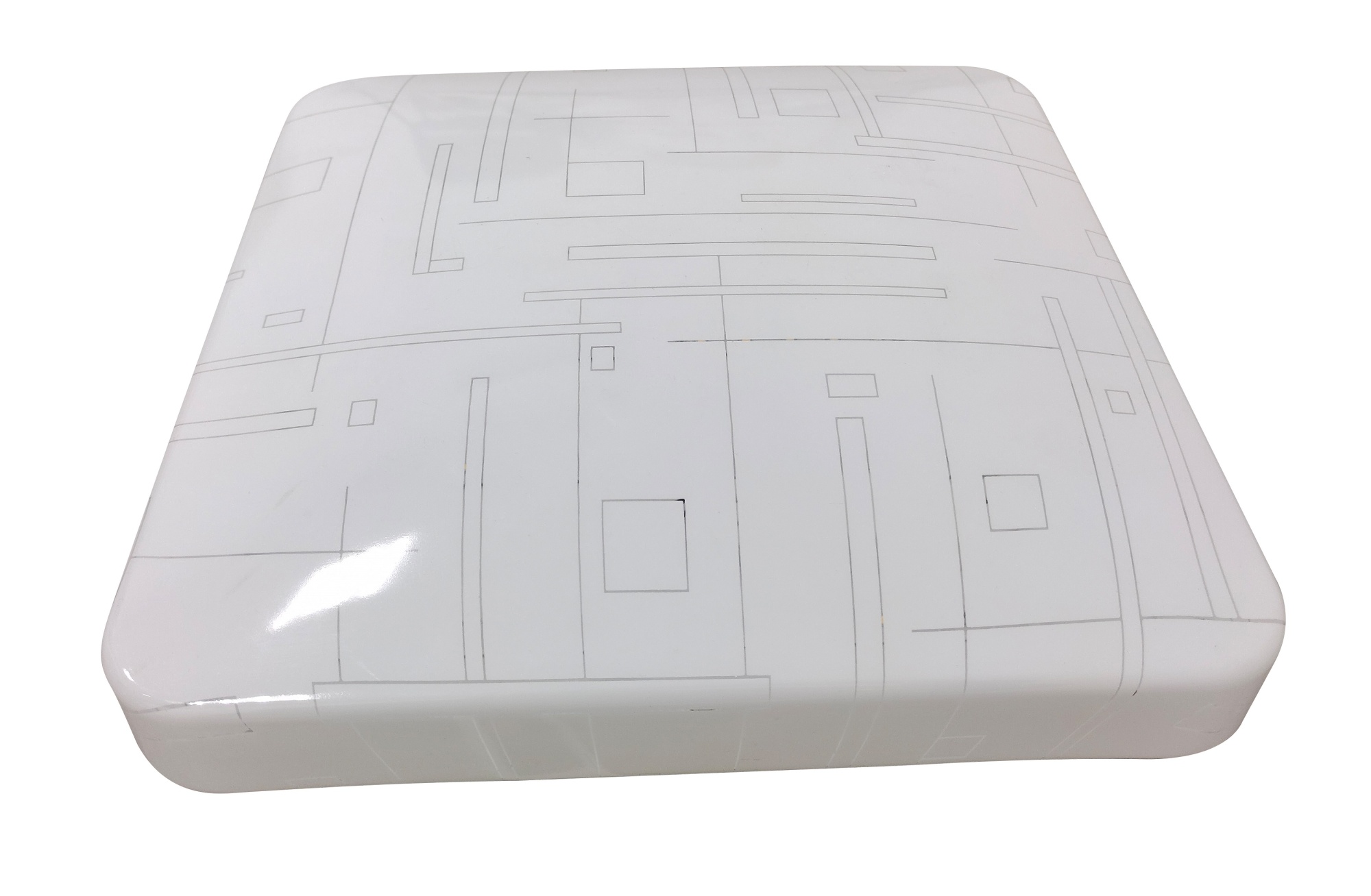 Светильник потолочный Классик без ДУ SPB-6-18 Nancy S светодиодный без ДУ квадратный