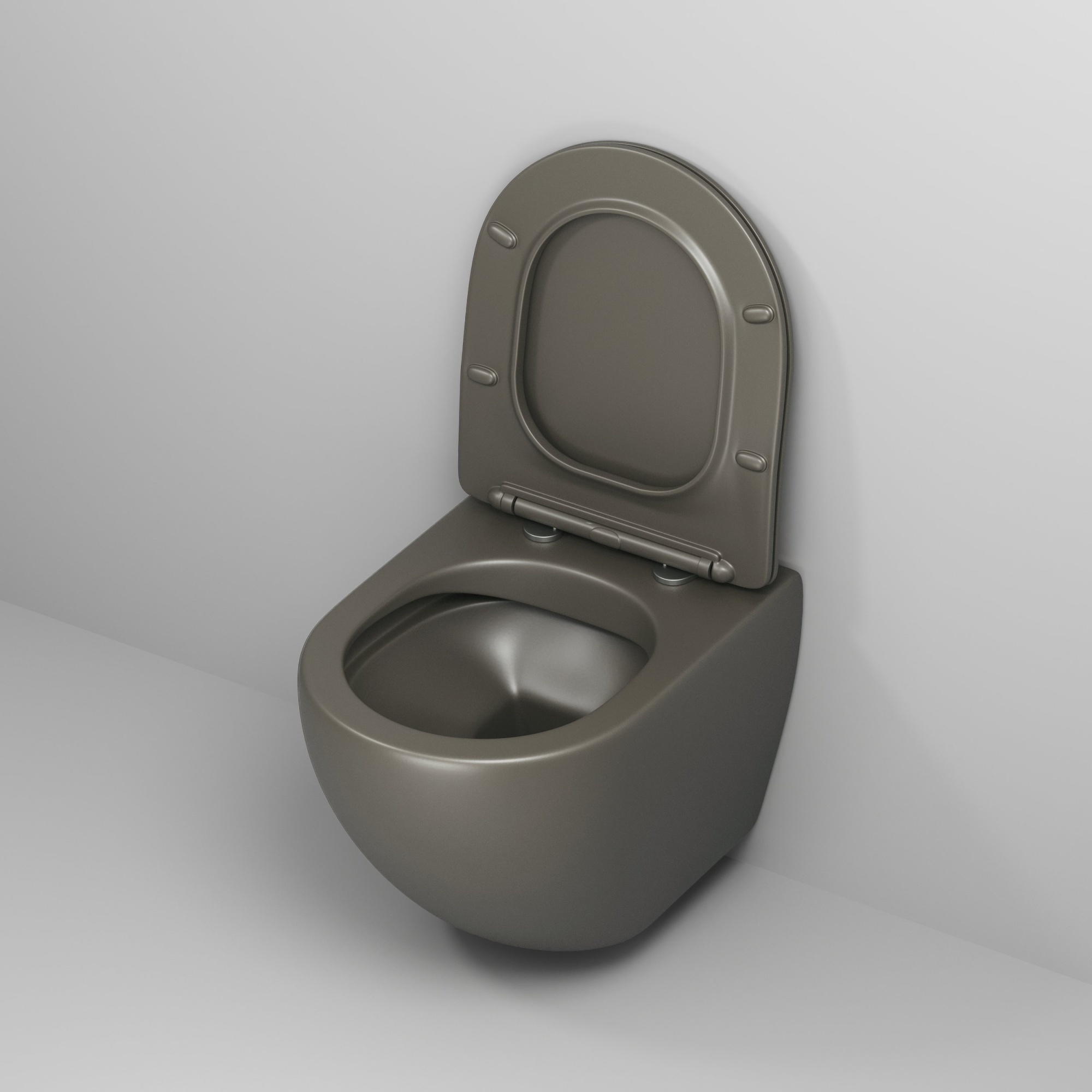 Унитаз gr-4455gsms color (485*365*360) подвесной безободковый