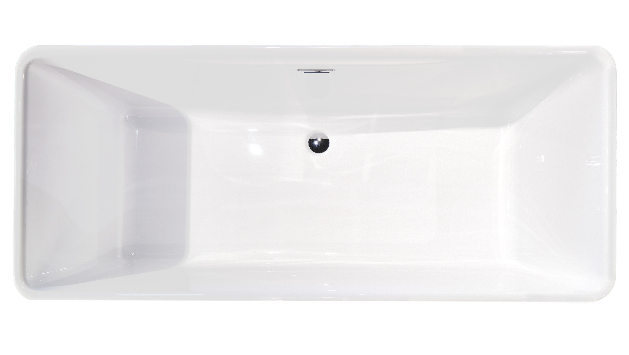 Акриловая ванна Creto Iconica 170х75 см с каркасом 15-17075