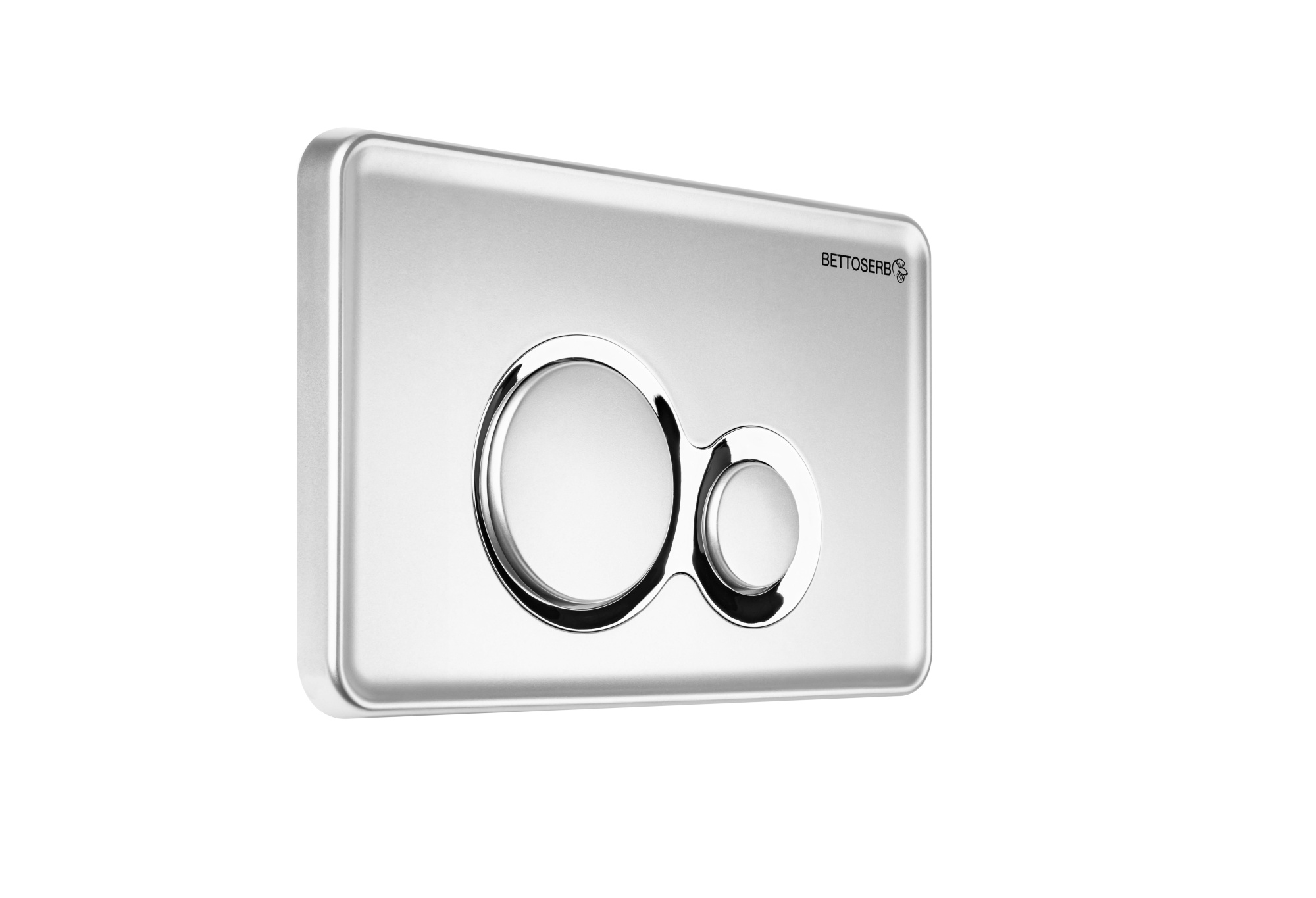 Клавиша смыва BETTOSERB хром глянец TWIN