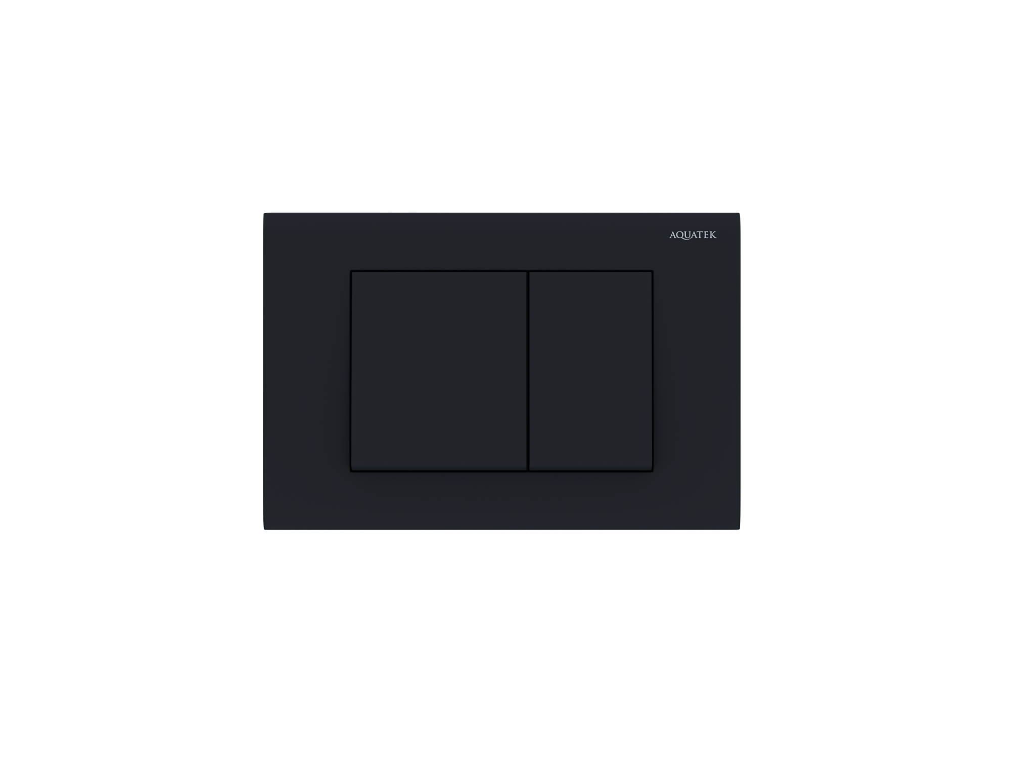 Панель смыва Aquatek Черная матовая (клавиши квадрат) KDI-0000012